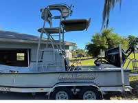 Custom Rigged Flats Cat Boat For Sale