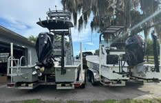 Custom Rigged Flats Cat Boat For Sale